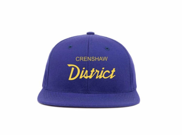 Crenshaw District Snapback Cap