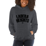 Ladera Height Black Print Hoodie