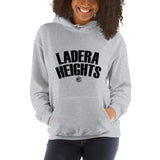 Ladera Height Black Print Hoodie