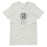 CD Circle Logo Black Print T-Shirt