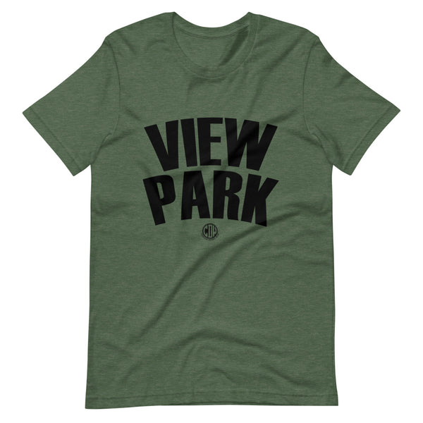 View Park Black Print T-Shirt