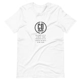 CD Circle Logo Black Print T-Shirt
