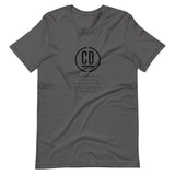 CD Circle Logo Black Print T-Shirt