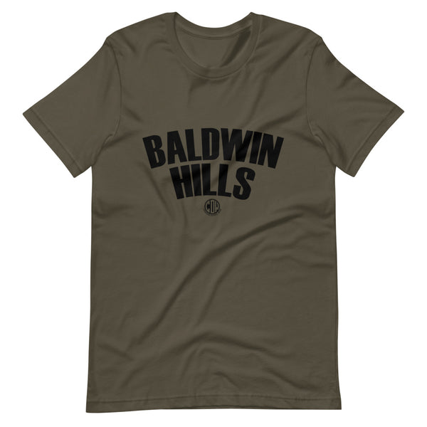 Baldwin Hills Black Print T-Shirt