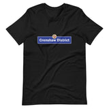 Crenshaw District Street Sign T-Shirt