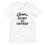 Crenshaw District Blk Logo -VS- Everybody Short-Sleeve Unisex T-Shirt
