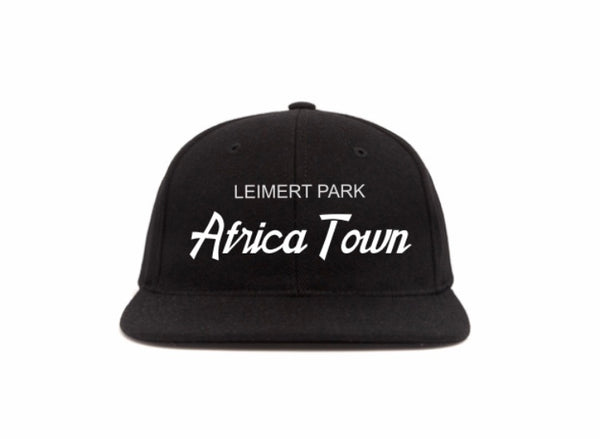 Leimert Park Africa Town Snapback Cap