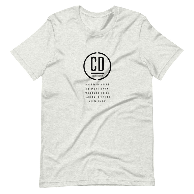 CD Circle Logo Black Print T-Shirt