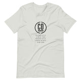 CD Circle Logo Black Print T-Shirt