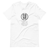 CD Circle Logo Black Print T-Shirt