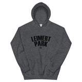 Leimert Park Black Print Hoodie