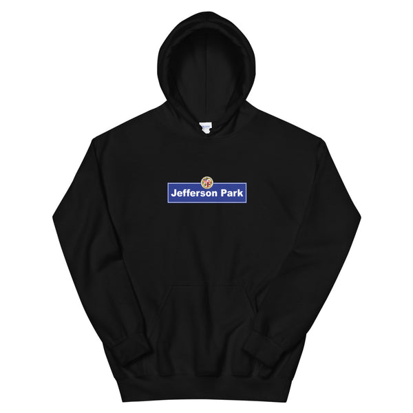 Jefferson Park Street Sign Hoodie
