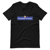 Crenshaw District Street Sign T-Shirt