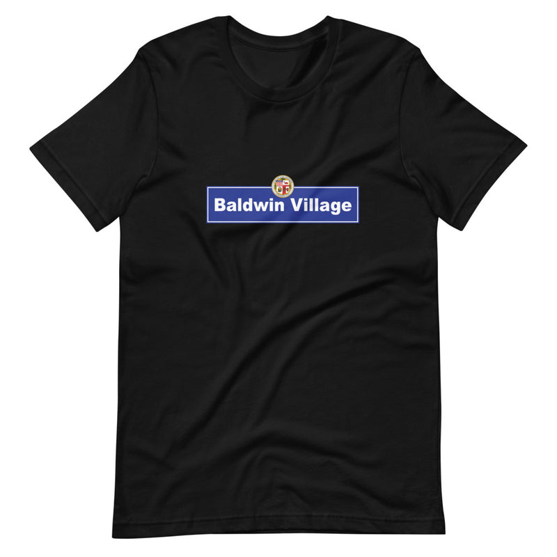 Baldwin Village Street Sign T-Shirt