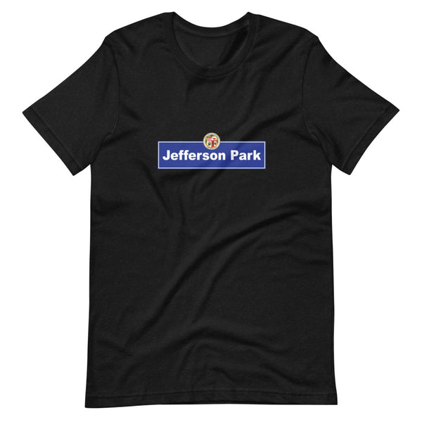 Jefferson Park Street Sign T-Shirt