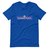 Crenshaw District Street Sign T-Shirt