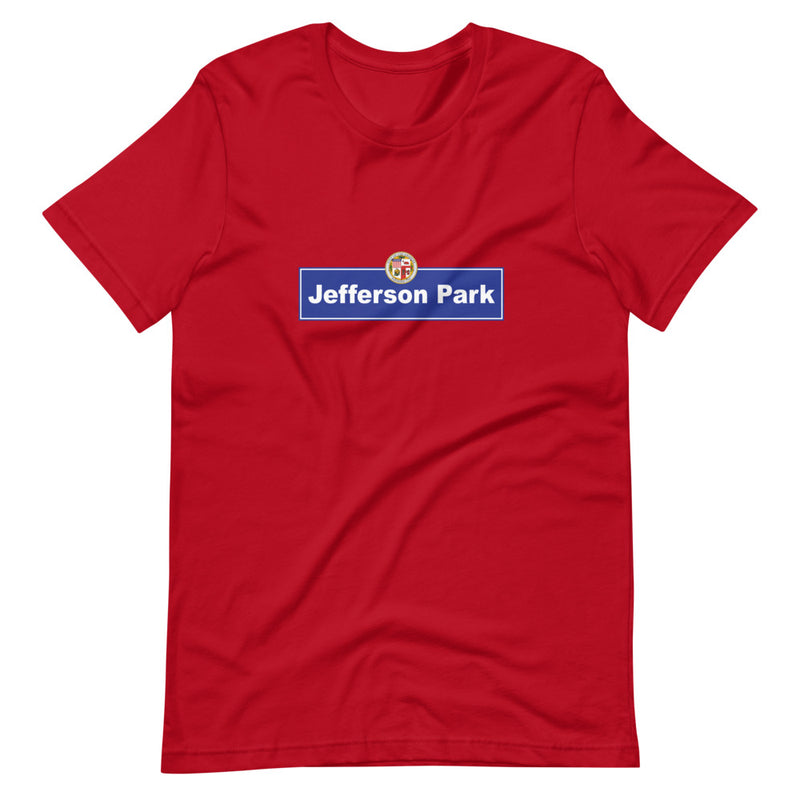 Jefferson Park Street Sign T-Shirt