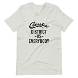 Crenshaw District Blk Logo -VS- Everybody Short-Sleeve Unisex T-Shirt