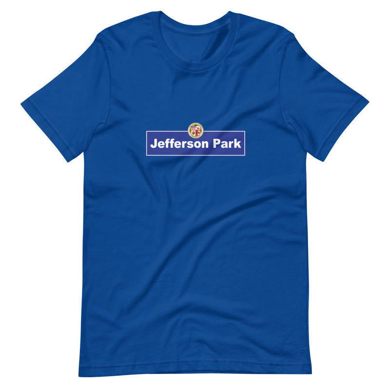 Jefferson Park Street Sign T-Shirt
