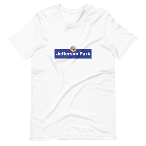 Jefferson Park Street Sign T-Shirt