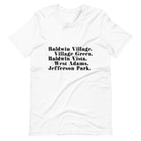 5 Sections Black Logo T-Shirt