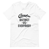 Crenshaw District Blk Logo -VS- Everybody Short-Sleeve Unisex T-Shirt
